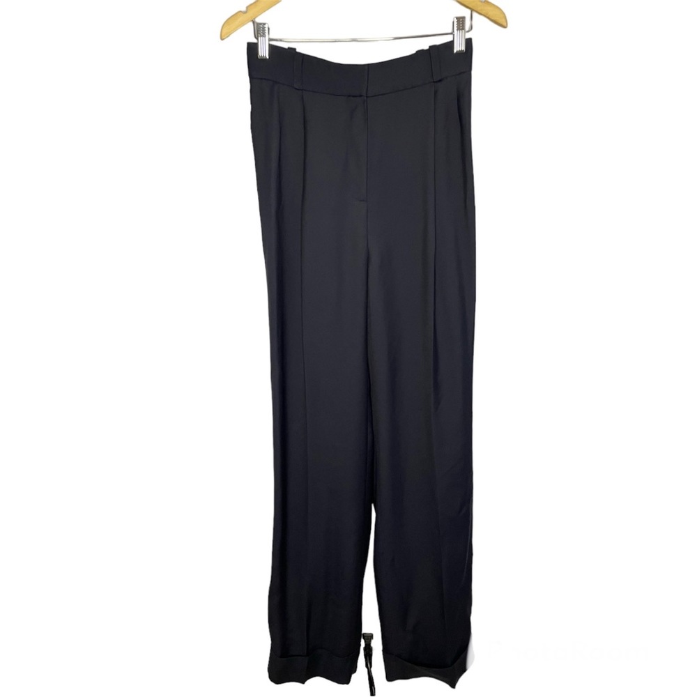 Pallas Armada Trouser Pleated Silk Blend Wide-Leg Pants